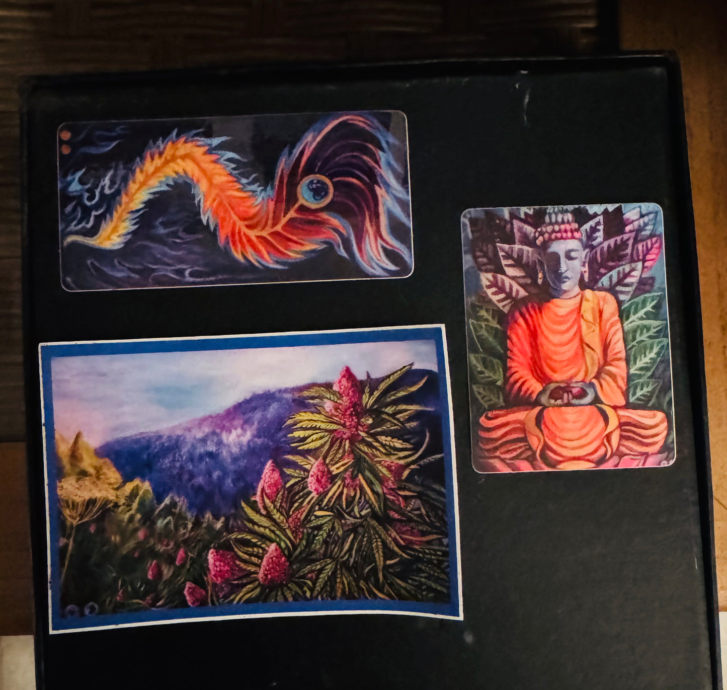 Blue Buddha Sticker
